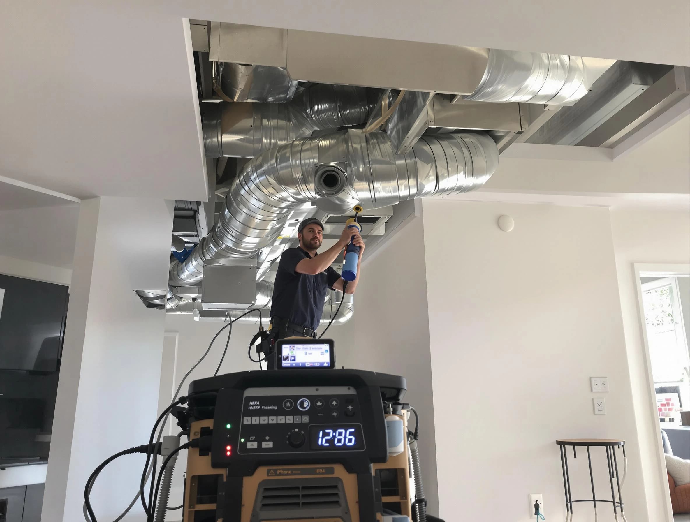 Advanced pure air duct cleaning by Bluffdale Air Duct Cleaning in Bluffdale