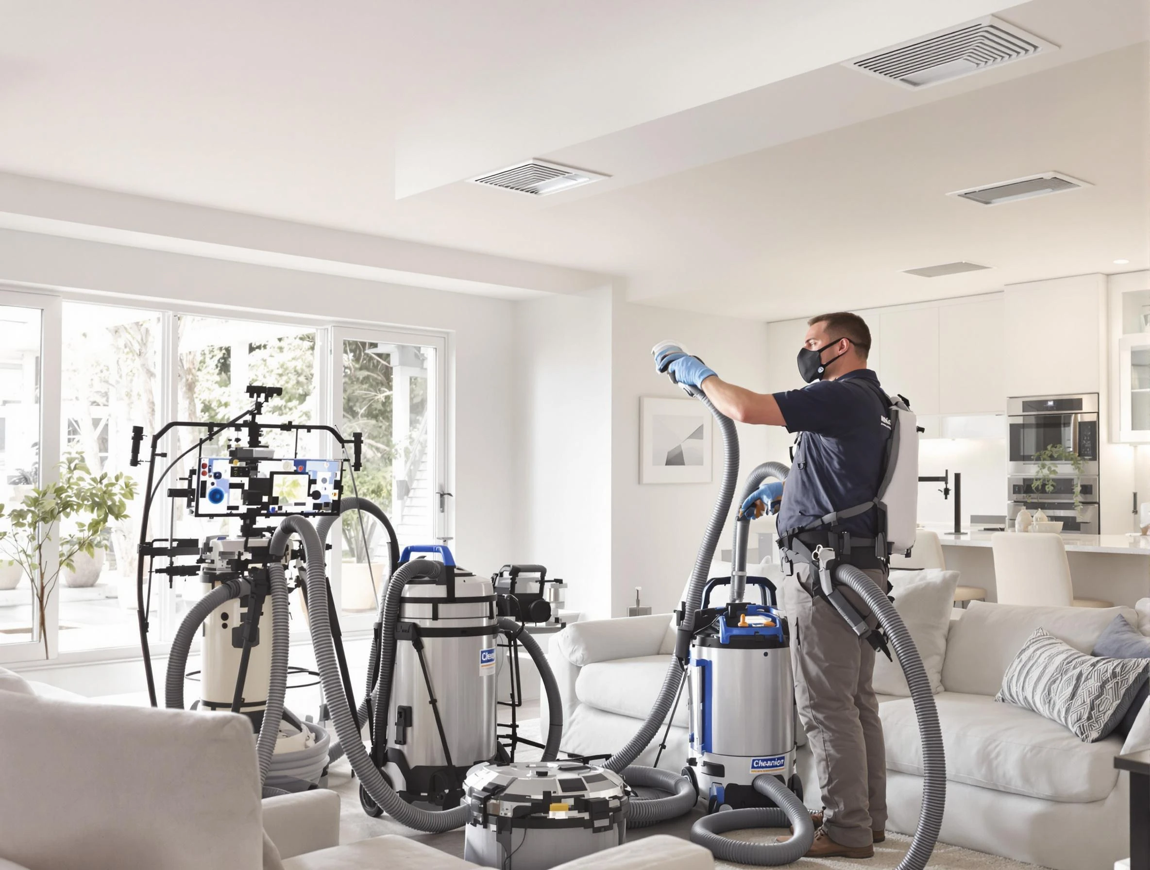 Professional AC duct cleaning by Bluffdale Air Duct Cleaning in Bluffdale