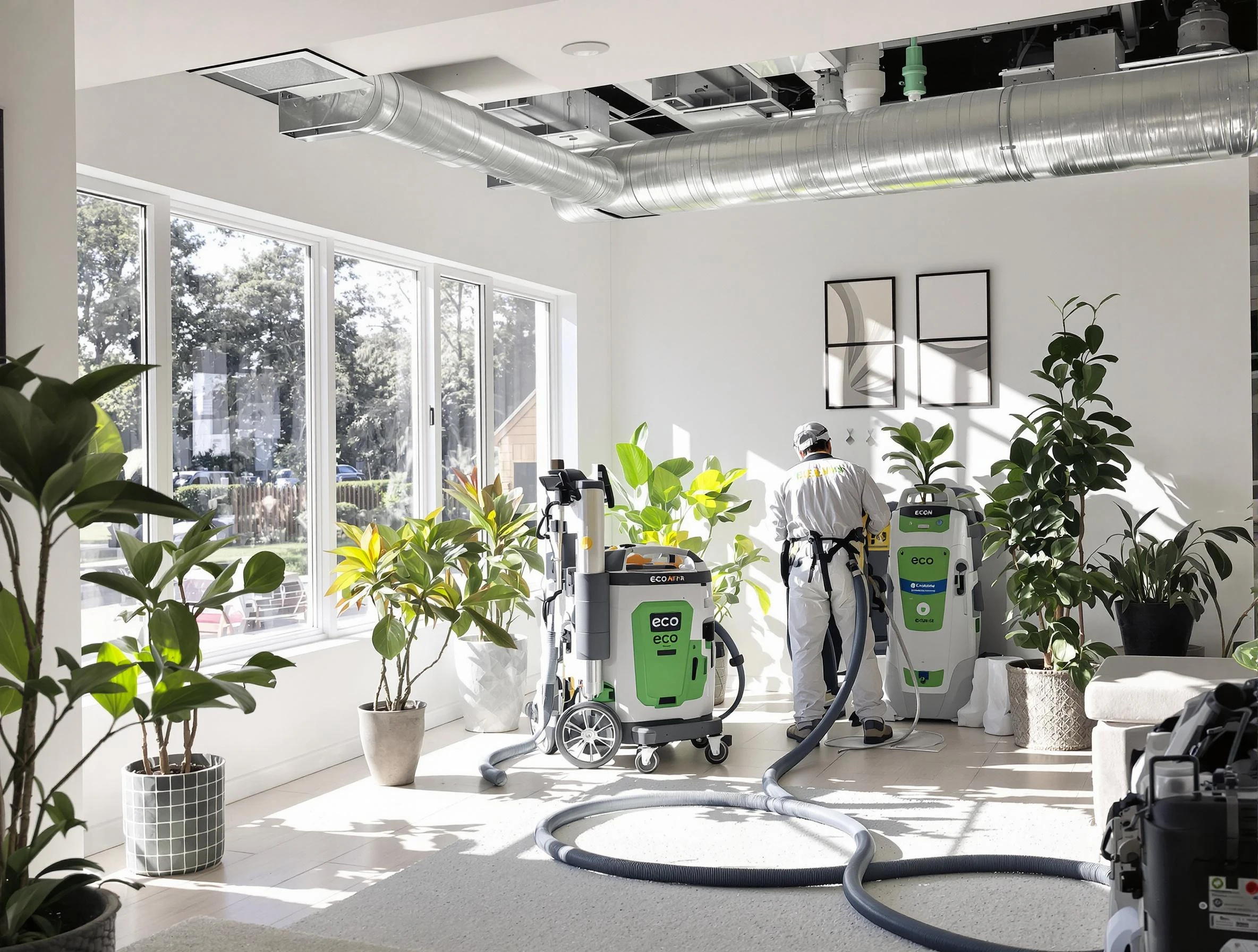 Environmentally-friendly duct cleaning by Bluffdale Air Duct Cleaning in Bluffdale