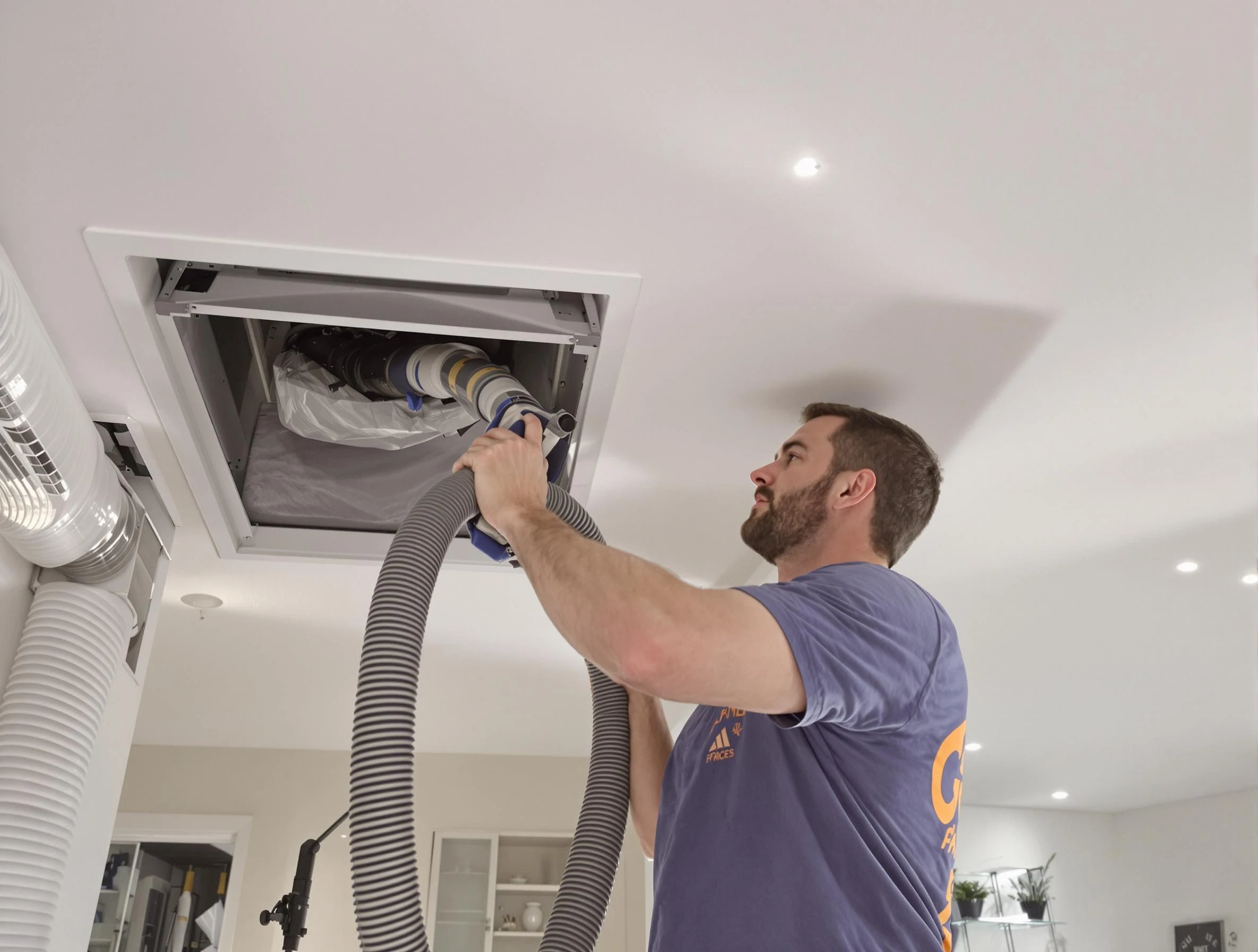Precision indoor duct cleaning by Bluffdale Air Duct Cleaning in Bluffdale