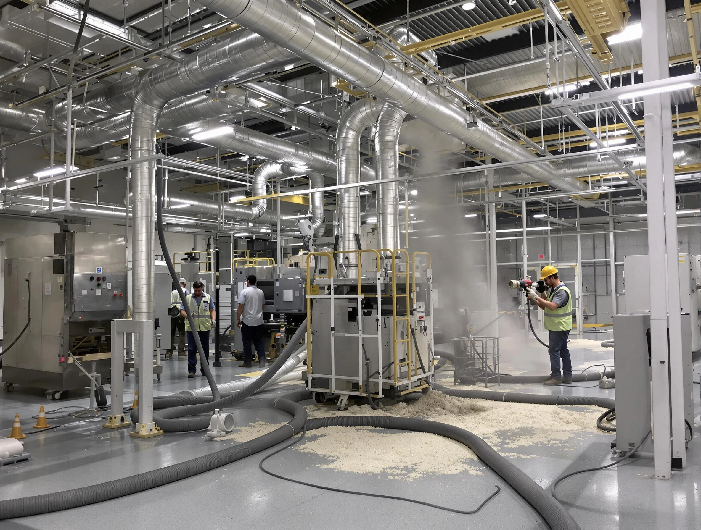 Heavy-duty industrial duct cleaning by Bluffdale Air Duct Cleaning in Bluffdale